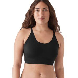 TRUE & CO. True Body Lift Triangle Wirelesss Convertible Strap Bra XL Black